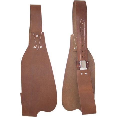 Taglia unica, Marrone: Fender in cuoio per sella Western