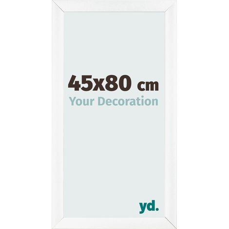 yd. - Cadre photo 45x80 - Blanc Mat - MDF - Pisa (1/5)