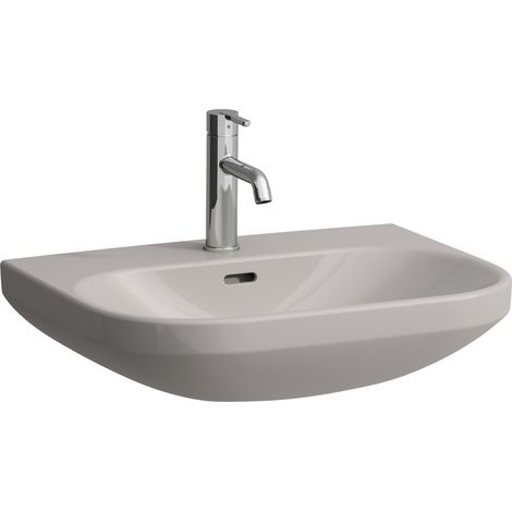 LAUFEN LUA lavabo, 1 agujero para grifo, con rebosadero,
