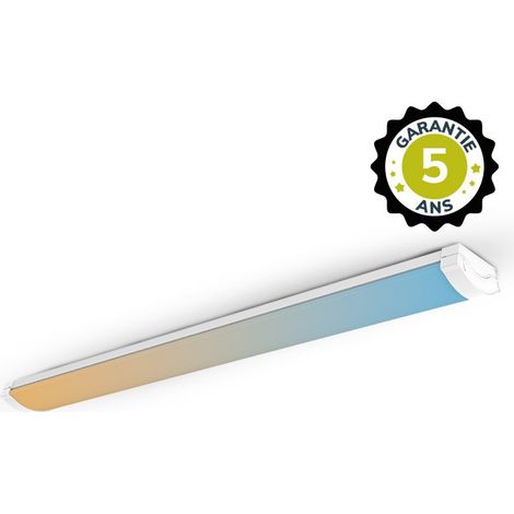 Linéaire LED salle de classe multi-puissance CCT - 1500 mm - Garantie 5 ans Miidex Lighting® (1/4)