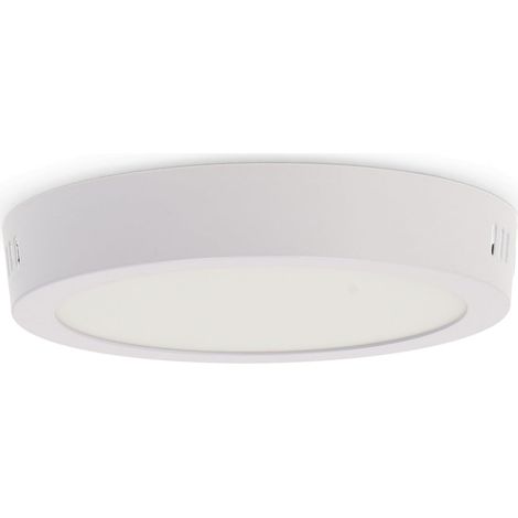 Panneau de surface Slim Series 12W, 2000lm, lumière froide (6000k). Plafonnier d'intérieur IP20. Idéal pour salle de bain, cuisine, chambre. Facile à installer, LM5240. (1/5)