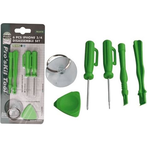 KIT D OUTILLAGE POUR IPHONE 3/4 POUR TV AUDIO TELEPHONIE PROSKIT - PK-9110