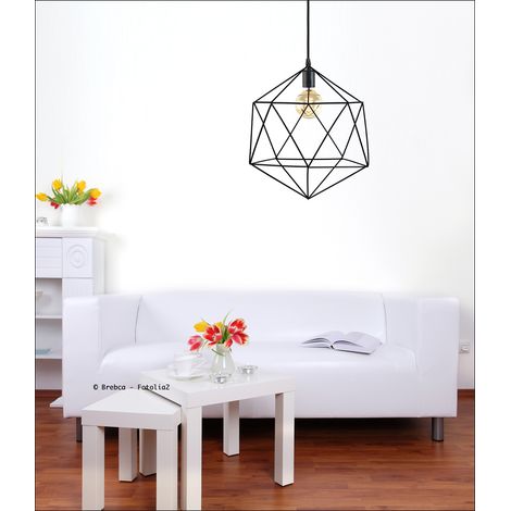 Sticker autocollant décoratif 3D 48x68cm, lampe réaliste design contemporain, garanti pour décorer votre intérieur. (1/3)