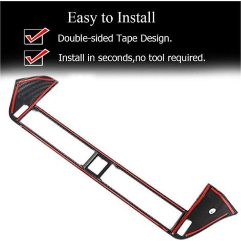 For Rogue 2021 2022 2023 Central Control Air Outlet Vent Cover Frame Cover Trim Accessories (ABS Cabon Fiber) (1/5)