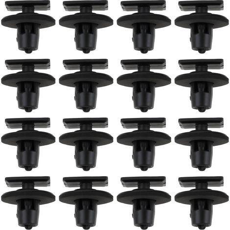 40 Clips de Fixation pour Bas de Caisse de Voiture 76882-EG01A Compatibles avec Le Modèle Nissan Juke 370Z pour La Fixation des Bas de Caisse Et des Garnitures (1/5)