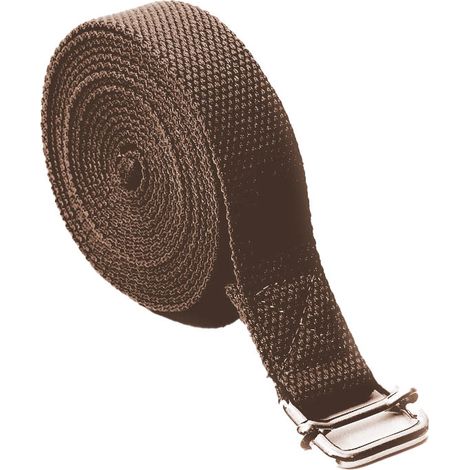 Sangle En Coton Avec Boucle Réglable Pour Yoga Pilates Étirement Et Fitness - 1 Pièce (1/5)