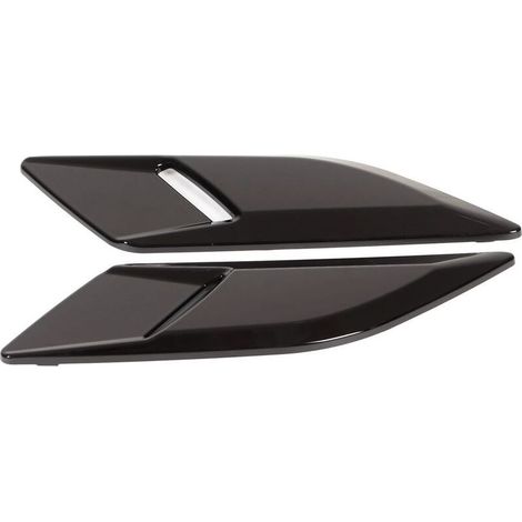 Paire de capots de sortie d'air de capot de remplacement pour Land Rover Range Rover Sport L494 20142022 Noir brillant (1/5)