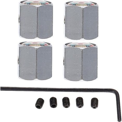 1 set di tappi per valvole degli pneumatici (1/5)