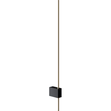 Maytoni applique Pars tecnica nero oro LED 6W 3000K 62cm (1/4)
