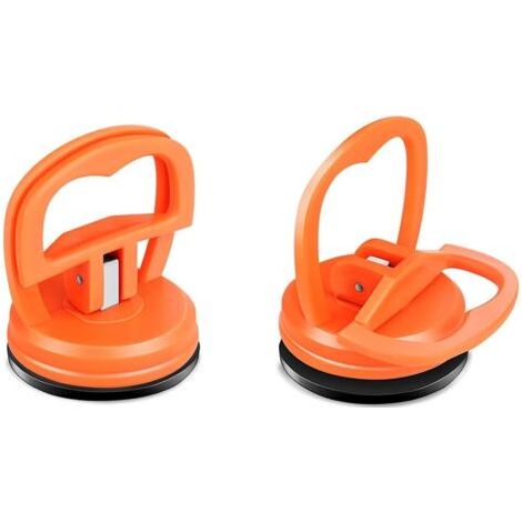 QORVA-Kit de 2 Ventouses Extra-Fortes, Outil de Réparation de Bosses Sans Peinture - Haute Puissance d'Aspiration (15kg) pour Carrosserie, Verre, Carrelage & Écran (1/5)