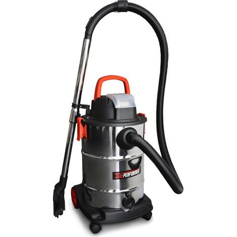 Aspiradora de polvo y agua de la batería compacta sin escobillas - Xperformer XPVC20LIBL-30L - herramienta única y sin batería y (1/5)