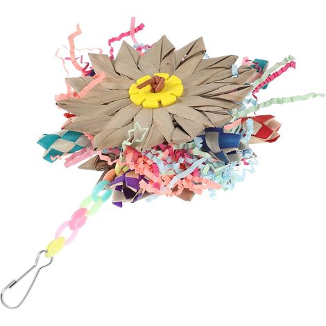 Hanging Bird Chew for Parrots - Safe Play Accessory - Mental and Physical Stimulation for Birds in the Cage (1/5)