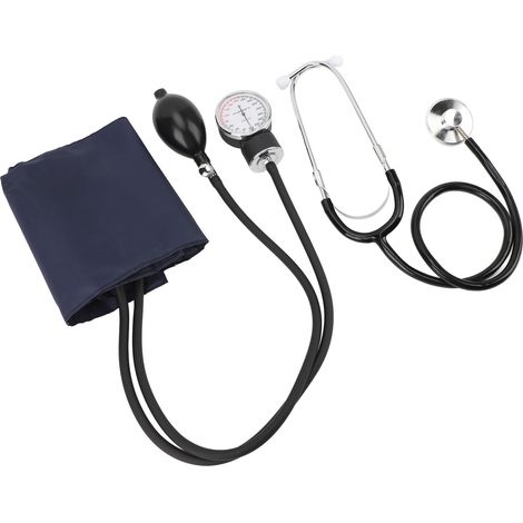 Tensiomètre anéroïde manuel avec brassard et stéthoscope (1/5)