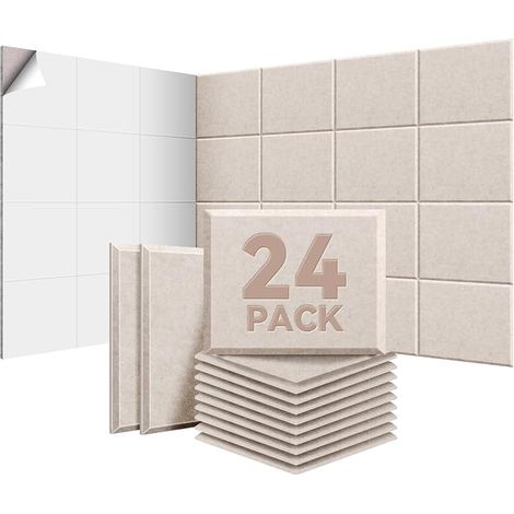 Acoustic Wall Panels 24 31 sqm Camel Light (1/4)