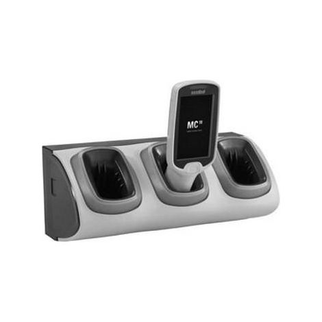 Motorola CRD-MC18-3SLOTH-01 cargador de dispositivo móvil PDA Gris Corriente alterna, CC Interior