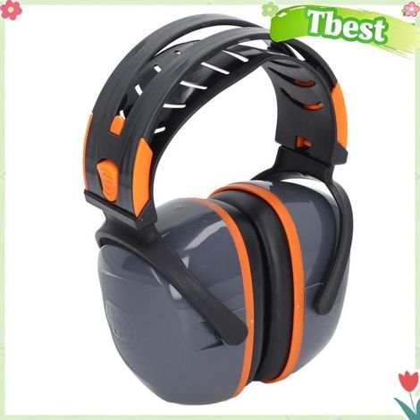 Tbest Cache-oreilles avec réduction du bruit Casque Antibruit Rétractable, Réduisant les Interférences Sonores, jardin ustensiles (1/5)