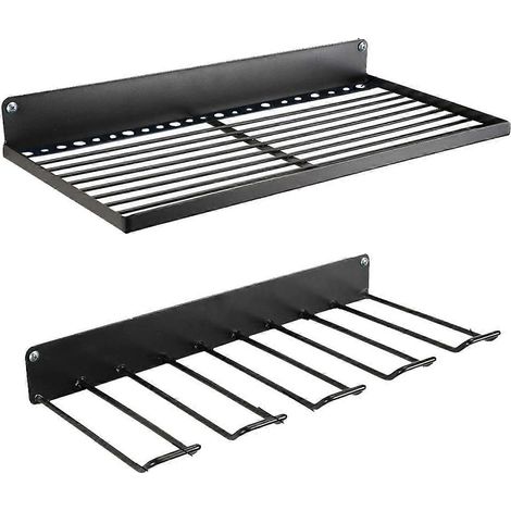 Support mural de rangement pour outils électriques manuels, support flottant suspendu, support pour perceuse électrique, pour atelier/garage (1/5)