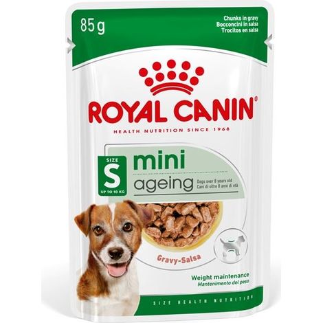 Royal Canin SHN Dog Mini Ageing 8+  - Royal Canin SHN Dog Mini Ageing 8+ - Bustina Da 85 Gr (1/2)