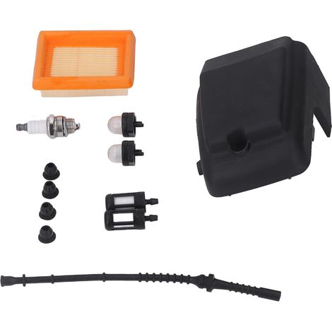 Tête de remplacement pour couvercle filtre à air, ABS et caoutchouc, résistance à l'usure, adaptable Stihl FS120 FS200 FS250, kit pièces détachées débroussailleuse. (1/5)