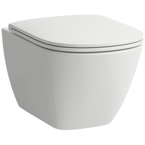 LAUFEN LUA Wand-WC, Silent Flush, verdeckte Befestigung,
