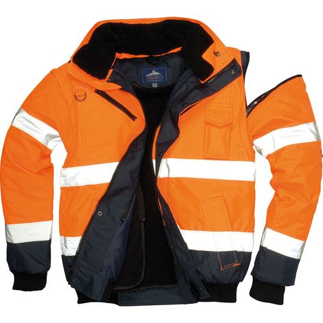 Veste haute visibilité RS PRO Imperméable, Orange, taille L, Homme ( Prix pour 1 )
