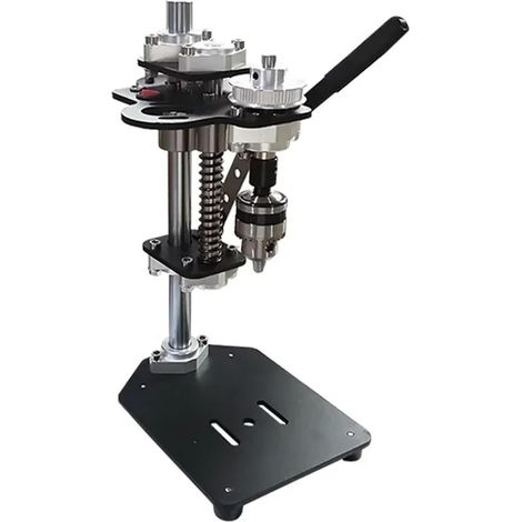 Perceuse d'établi à Domicile, Petite, Portable, de Bureau, Mini, Support, précision, AC, perceuse à Vitesse Variable(16RE) (1/5)