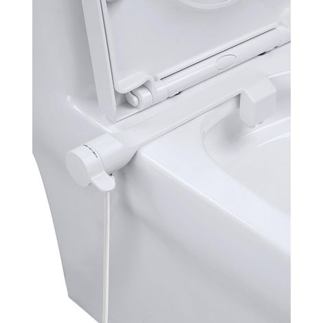 Siège de toilette non électrique à eau froide avec réglage facile de la pression de l'eau, pulvérisateur mécanique de bidet (1/5)