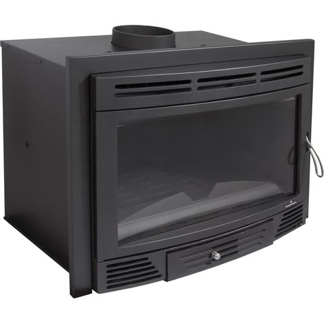 Insert à bois ventilé canalisable - BRONPI Madrid 16.5 kW