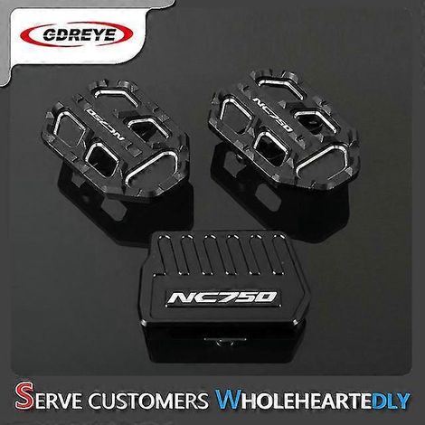 Neu für Honda NC NC750S/X NC750 NC750X Motorrad: Vergrößerte Hinterrad-Fußbremshebel-Pedalverlängerung – Set schwarz (1/5)