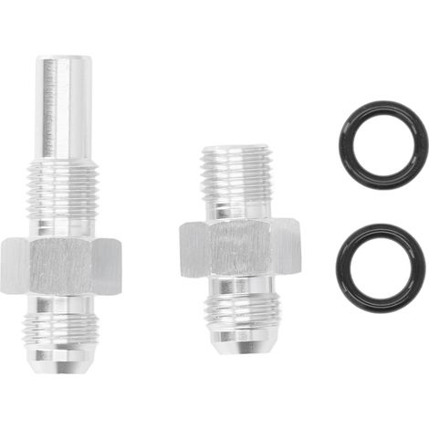 Getriebeölkühler-Adapter 6AN - 6AN Bördelanschluss, vordere/hintere Anschlüsse 551124 für GM 4L80E LS1 LM7 LR4 LQ4 LS6 L59 LQ9, Ölkühler-Montagesatz (1/5)