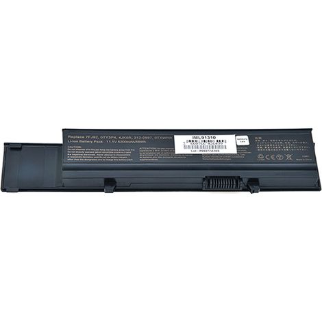 NX - Batterie ordinateur portable compatible Dell 11.1V 5200mAh - 312-0998312-3 (1/4)