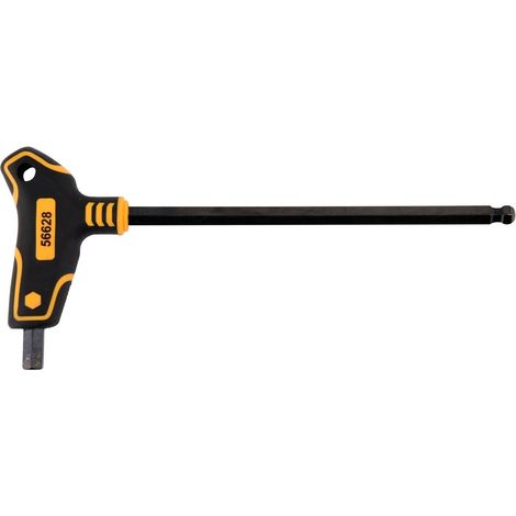 Llave hexagonal de vaso (bola) con mango 10,0 m 56628 vorel (1/4)