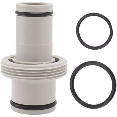 VURAHOME - Plongeur de tuyau de 3,1 cm à 3,8 cm, adaptateur de tuyau de piscine, plongeur de tuyau de piscine pour système de circulation de filtre,de