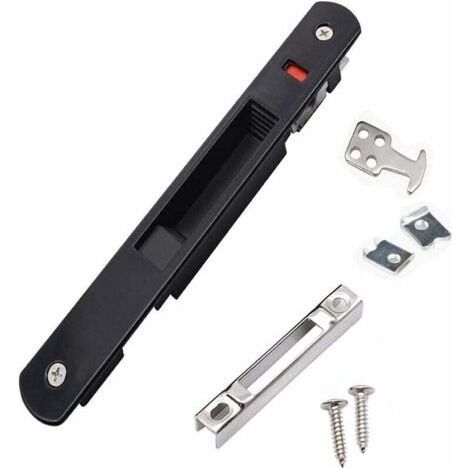 Sliding door/window hook lock, sliding door lock, household stainless steel glass sliding door/window single lock hardware fittings 13Thirteen (1/4)