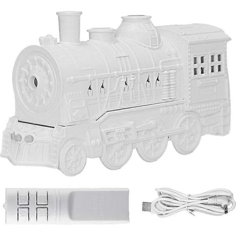 USB huile essentielle diffuseur 300 ml train humidificateur à brume fraîche aromathérapie avec veilleuse pour chambre (1/5)