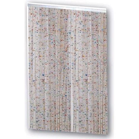 TENDA MOSCHIERA 125X230CM ISCHIA GLITTER
