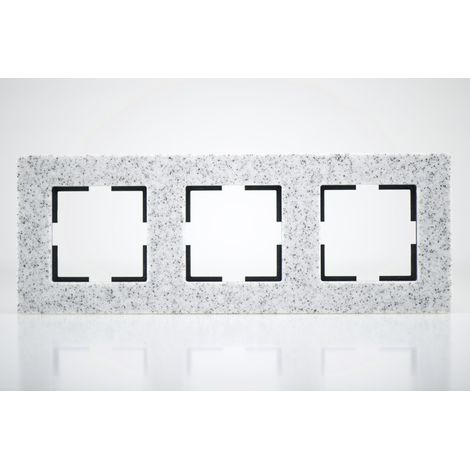 Plaque de finition corian crépuscule 3 postes 84x230x10mm (1/2)