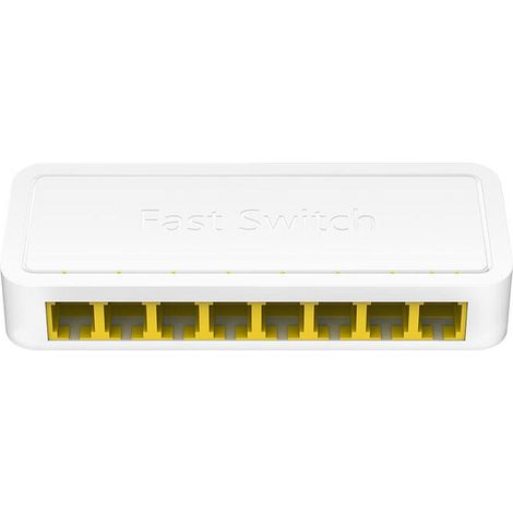 Cudy FS108D switch Fast Ethernet (10/100) Blanco (1/3)