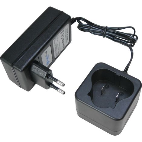 Trade-Shop Akku Ladegerät (12,6V 1,5A Li-Ion) Ladestation Schnellladegerät für BLACK & DECKER BL1110 BL1310 BL1510 LB12 LBX12 LBXR12 LCS12