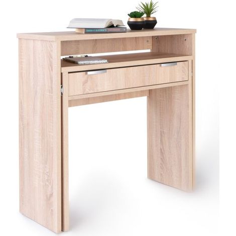 Mesa de escritorio consola Aput Cambria 90cm (ancho) x 87,5cm (alto) (1/5)