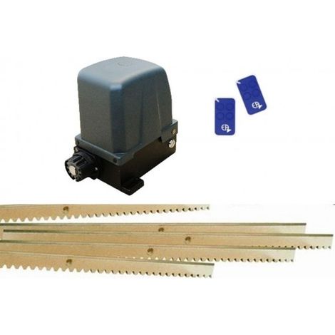 Kit Motorisation Portail Coulissant Ouverture EA CL1010 - 800kg max, 230 V, avec fins de course magnétiques, 100 cycles par jour (1/5)