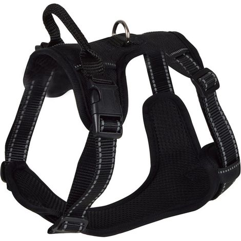 Harnais Anti-Traction pour Chien "Sécurité" 68cm Noir