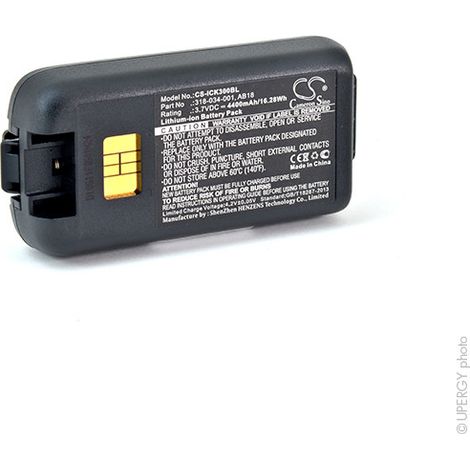 NX - Batterie lecteur codes barres 3.7V 4400mAh - 318-034-001AB18318-033-001A (1/3)