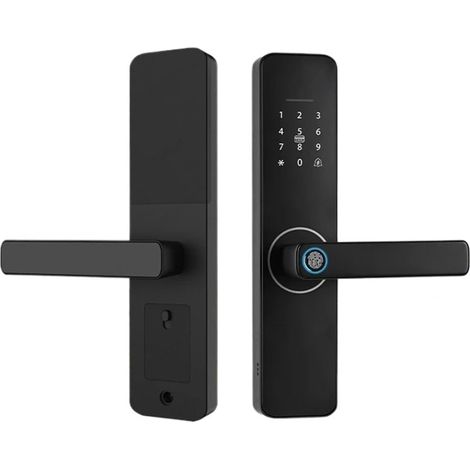 Serrure électronique numérique Serrure de Porte Intelligente Serrure de Porte numérique Maison biométrique numérique Maison Intelligente(22x220R) (1/2)