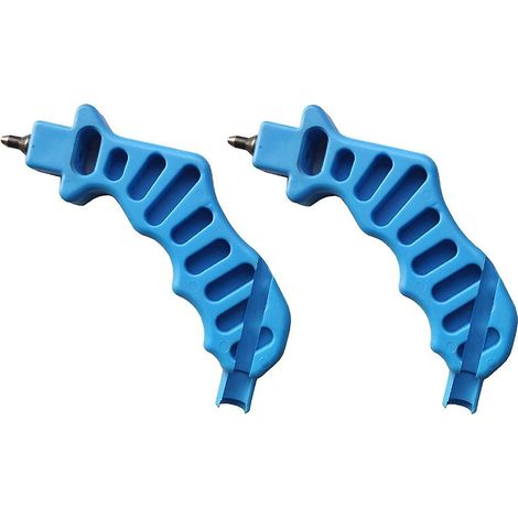 Outil intégré de perçage et d'insertion de joints pour tuyaux d'irrigation goutte à goutte (2 pièces) (1/5)