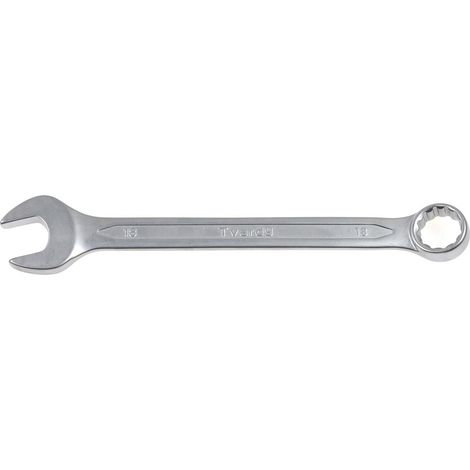 Clé plate finition satinée 19 mm CRV - CS DIN3113A (10/80) (1/2)