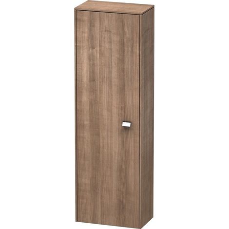 Mobile semi alto Duravit Brioso 133,0 x42,0 x42,0x24,0 cm, 1 anta, incernierato a sinistra, Colore (anteriore/corpo): Decorazione ciliegio ticinese, maniglia cromata - BR1300L1073