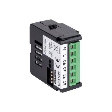 ACTIONNEUR COMMANDE MOTEUR 1 CAN. ZIGBEE GEWISS GWA1531