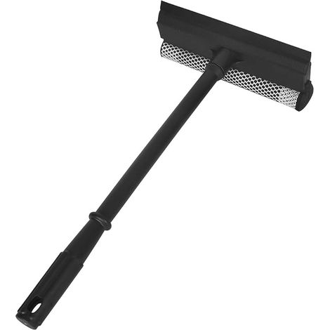 Raclette Vitre et Outil de Nettoyage Double Nettoyage vitre, avec Éponge de Lavage et Manche Long pour Atteindre Les Zones Difficiles, Adaptée à la Maison, Automobiles (1/3)