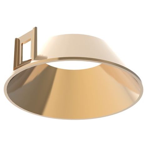 Ideal Lux Faretto Tondo Zeus 1 luce Oro Materie Plastiche